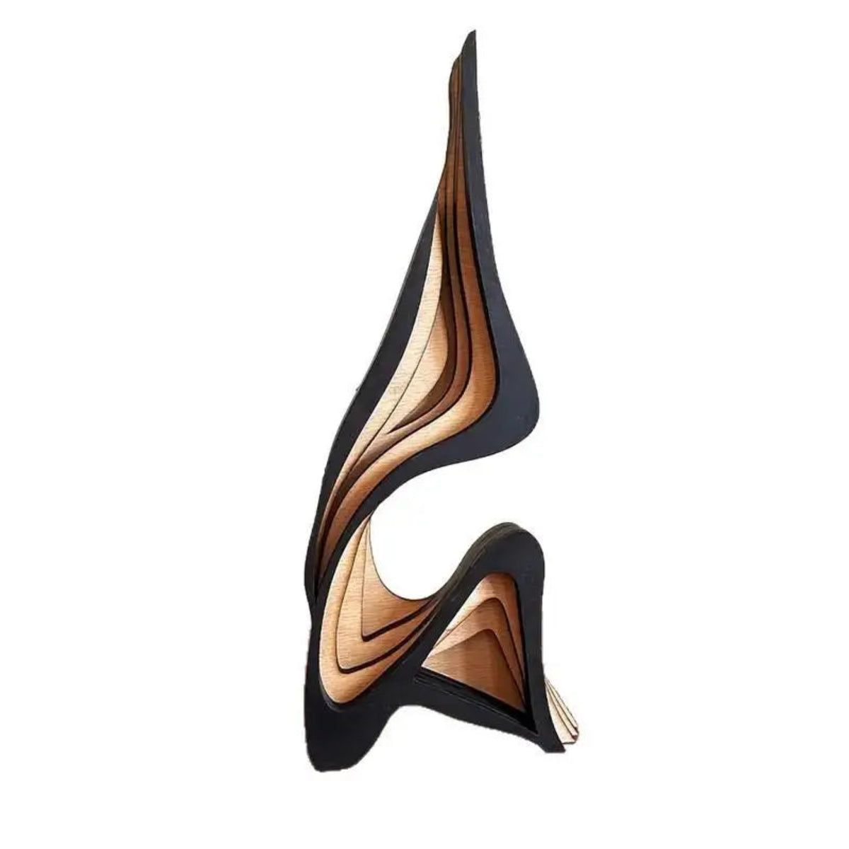 Wooden sculpture art decorative